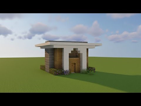 Minecraft: how to build a small house tutorial #minecraft