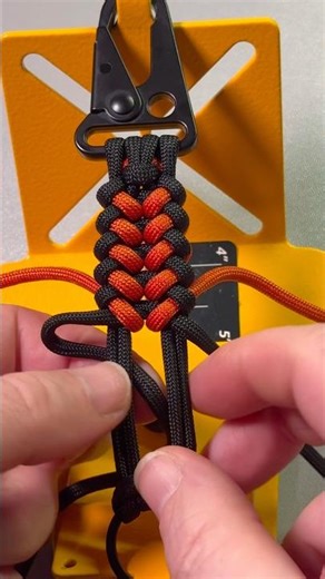 Make a Sanctified Paracord Keychain. (EASY)