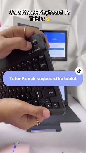 Cara Konek Keyboard ke Tablet Android Murah dan Bagus