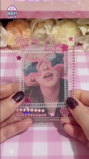DIY Aesthetic Toploader Deco for Rosé! 🎀✨ #hidaysweetstyle
