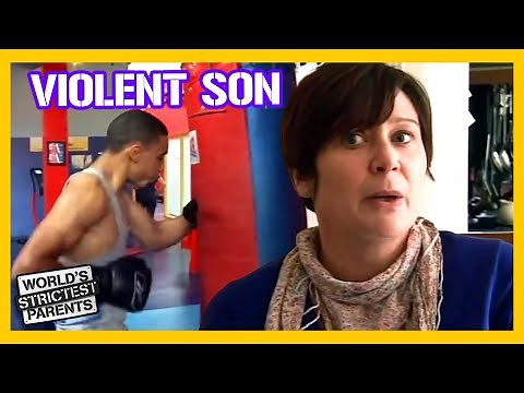 Son Gets Too Aggressive With His Mom 😳 | World's Strictest Parents