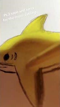 How to draw a lemon shark #sharkart #sharkdrawing