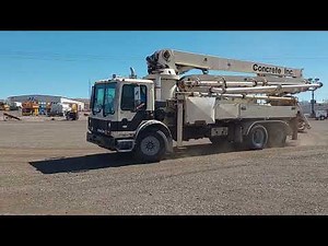 #9103 - 1995 Mack MR688S Concrete Pump Truck