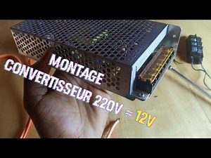 Mounting the 220v ≈ 12v converter