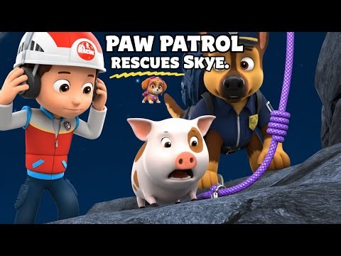 Paw Patrol rescues Skye