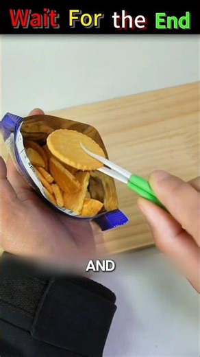 DIY Snack Tool 🍟 | Paper Craft Snack Holder Tutorial | #SnackHack #PaperCraft #EasyDIY #SnackClip