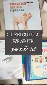 Homeschool Curriculum Review for Pre-K &1st Grade