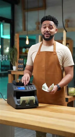 Krezavo Pro Money Counter Machine | High-Speed Bill Counter with UV/MG/IR