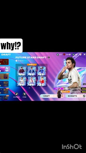 Why!? Future Star Draft Pack😱💀 #fc