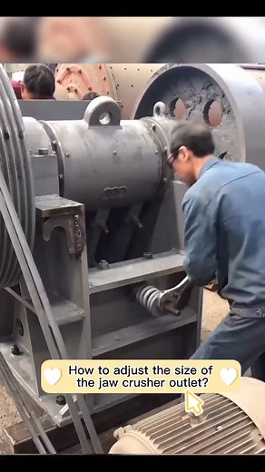 37K views · 279 reactions | How to adjust the size of the jaw crusher outlet? For more knowledge on crusher maintenance and adjustment, please contact me. More details please contact WhatsApp +86 182 3854 3716 Welcome to browse our website: https://mine-machines.com | BTMA Mining Machine | Facebook