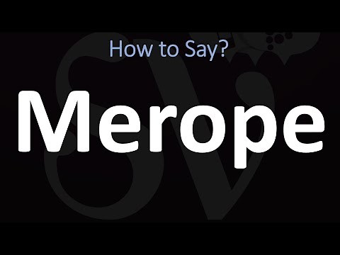 How to Pronounce Merope? (CORRECTLY)