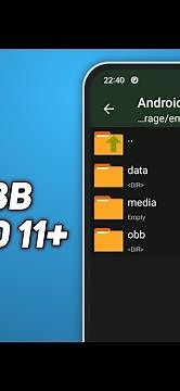How to Access Data & Obb Folders on Android 11/12