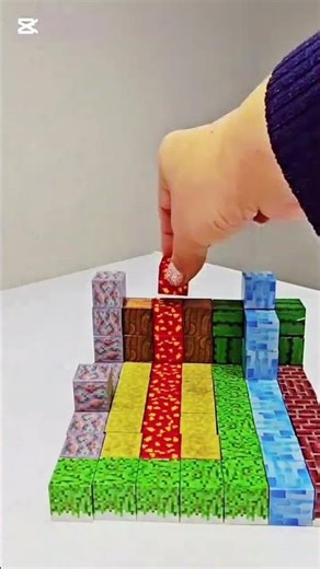 Minecraft Magnetic Block ASMR. #minecraft #magnicraft #magneticasmr