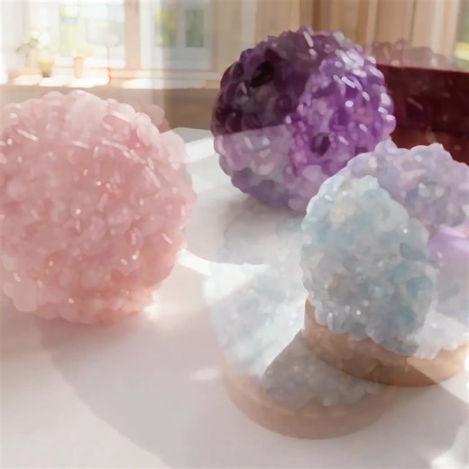 Natural Crystal Stone Lamp, Handmade Gemstone Light, Healing Crystal Globe Lamp, Crystal Night Light, Boho Bedroom Decor, Gift for Her - Etsy