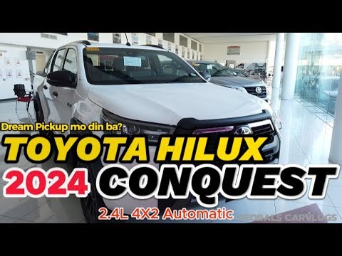 A Review of the Toyota Hilux Conquest 2.4L 4x2 AT #car #review #2024 #pickup #truck #vehicle #cars