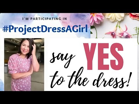 PROJECT DRESS A GIRL AROUND THE WORLD , SEWING A DRESS, SEWING FOR CHARITY