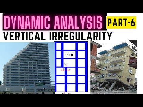 Vertical Irregularity | Dynamic Analysis part-6 | Structural Configuration | Building Irregularity |