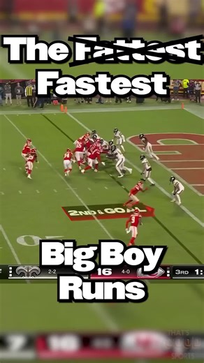 Fastest NFL Fat Guy Runs! (During the game)