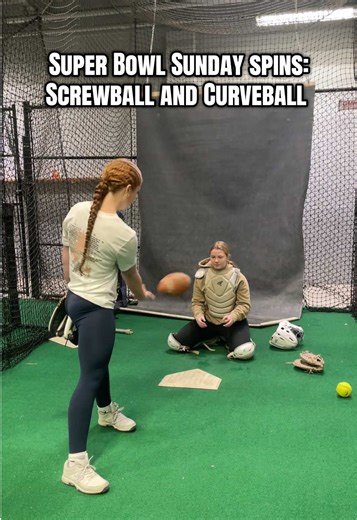 Using Footballs as Effective Pitching Tools