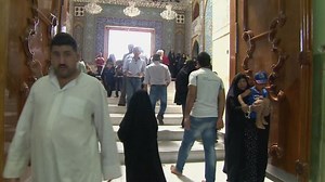 Inside Iraq's Imam Hussein mosque