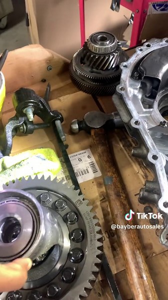 Internal fault on 2018 ford fusion hybrid transmission #mechanic #mechaniclife #mechanicsoftiktok #fordhybrid