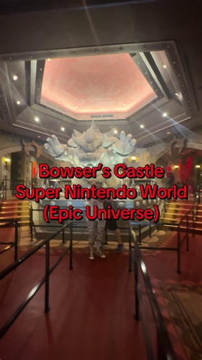 Explore Bowser's Castle at Super Nintendo World