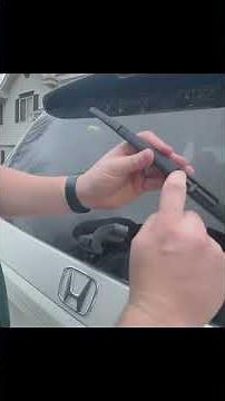 Replace Your Honda Odyssey Rear Wiper in 2 Minutes | Step-by-Step Tutorial #mcfixit #shorts