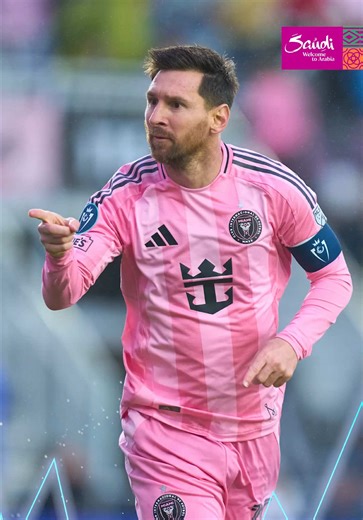 Pure emotion from Messi after his 900th goal 🔥⚽️ Magical Postcards presented by @Visit Saudi #Concachampions #Concacaf