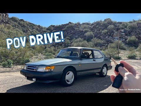 What It's Like to Drive a Saab 900 Turbo POV