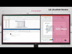 LG UltraWide™ | Why 21:9 Monitors? - For Your Multitasking | LG