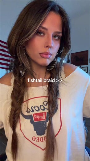Aesthetic Fishtail Braid Tutorial Inspired by Elvis