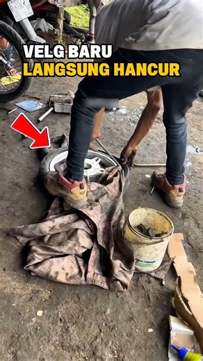 Baru Beli Velg Baru Langsung Hancur😱