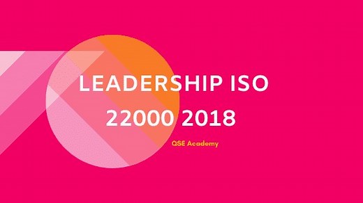 According to ISO 22000 2018 standards
