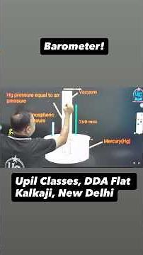 Barometer in 60 Seconds | How Air Pressure is Measured 🔥 #physics #shortsfeed #neetphysics #neet