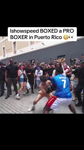 Ishowspeed BOXED a PRO BOXER in Puerto Rico 😳👀#ishowspeed | ishowspeed boxing