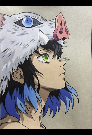 Inosuke Capofitto: Arte Manga in Timelapse