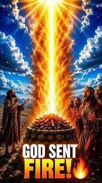 450 Prophets Mocked Elijah… Until God Sent FIRE From Heaven 🔥