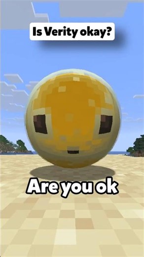 Is Verity okay? #minecraft #minecrafthorror #minecraftmods #minecraftshorts #verity #shorts