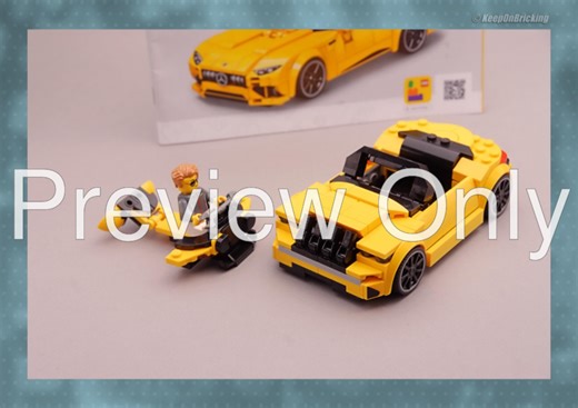 LEGO MOC-216942 76924 Brick City Cabrio (Speed Champions 2025)