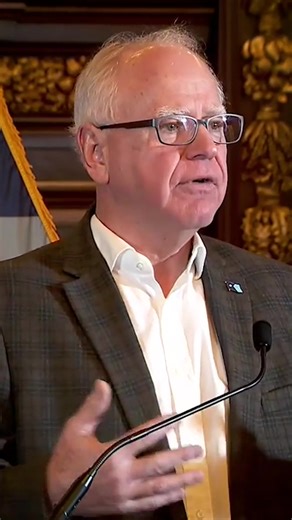 Gov. Walz responded to criticism from President Trump on Minnesota's fraud cases, which the president used as justification to terminate Temporary Protected Status for Somalis. | Fox 9
