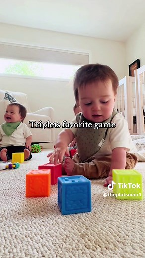 Identical Triplets Laughing Compilation | Funny Babies TikTok Videos