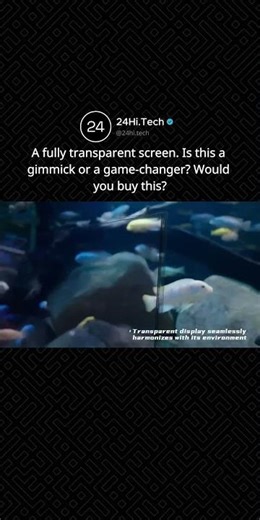 Transparent Screen: Gimmick or Game-Changer? The Future of Displays is HERE!