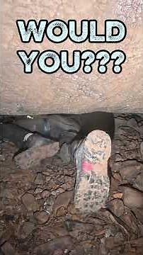 Pushing Through a Brutal Cave Squeeze | #caving