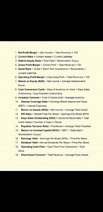 113K views · 784 reactions | 50 ACCOUNTING RATIOS FINANCIAL ACCOUNTING | Financial Accounting | Facebook