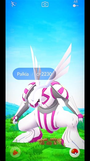 Catching the Legendary Pokémon Palkia! #shorts #pokemon