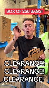 Mega Clearance! 250 Paper Bags for Under £5