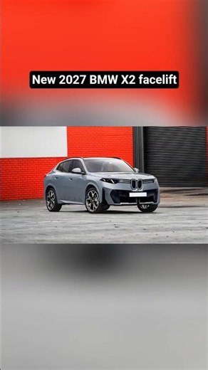 New 2027 BMW X2 facelift #shorts