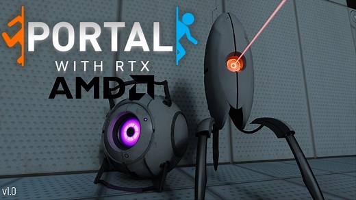 Portal RTX with AMD Gets FSR 3.1 Support, Greatly Improving Visual Definition