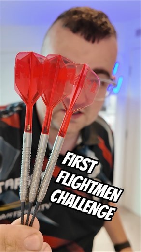 Charlie is setting the pace - 9 Dart Challenge #darts