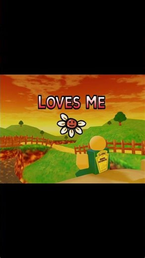 I love you I love you not..